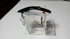 CORDELL, VINTAGE "SUPER SPOT"C.80-90'S, SILVER/BLACK BACK,RED THROAT,USED, EXC. - Bild 1 von 4