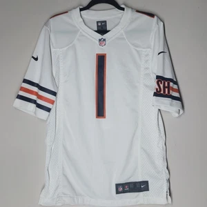 Nike Chicago Bears Justin Fields #1 weiß NFL GSH Trikot Größe Small Football - Bild 1 von 8