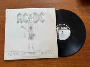 AC/DC FLICK OF THE SWITCH LP VG+ Vinyl IN SHRINK ATLANTIC RECORDS Metal Rock NM - Picture 1 of 8