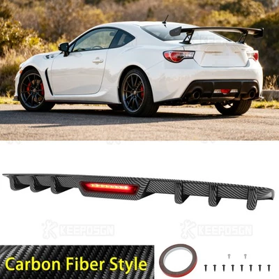 Difusor trasero estilo fibra de carbono 34" parachoques labio para Toyota Celica 00-05 Foto 1 de 4