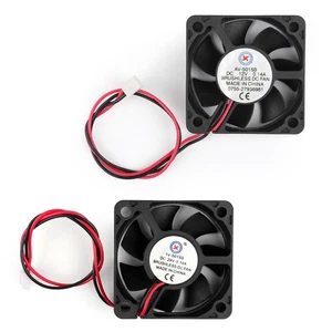 DC Brushless Cooler Ventilateur Ventilateur de Boîtier 5V 12V 24V 5015 50x50x15 AH - Photo 1/14