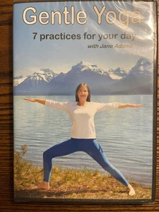 Gentle Yoga DVD 2014 7 Practices with Jane Adams Yoga for Beginners - Picture 1 of 2