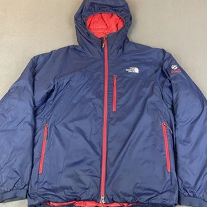Chaqueta The North Face Para Hombre Grande Azul Serie Summit Cremallera Completa Primaloft Con Capucha - Imagen 1 de 16