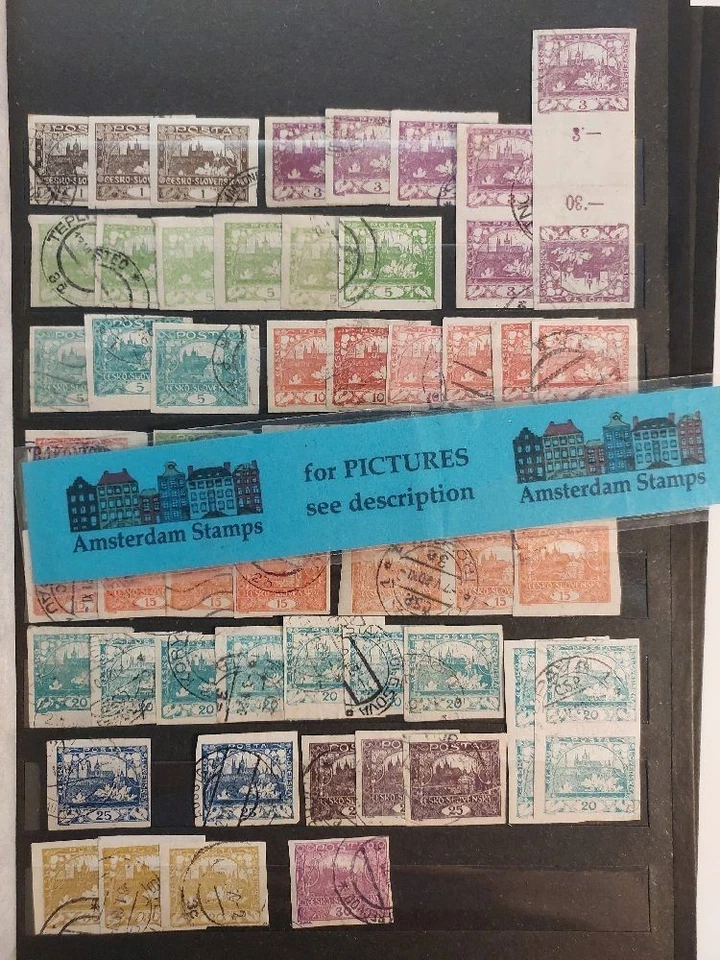 Tchecoslováquia muito bom estado usado variedade clássica incl muito melhor High CAT TOP! - Imagem 1 de 1