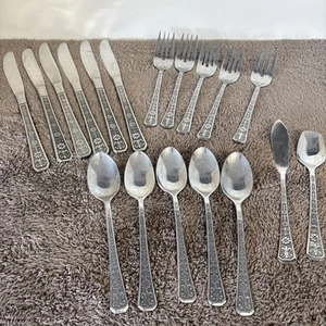 5er Set Vintage Interpret Besteck Messer Gabeln & Löffel - Bild 1 von 10