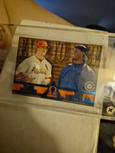 1998 Pacific Omega Face To Face #2 Mark McGwire/Ken Griffey Jr.casedFor 26 Yŕs. - Picture 1 of 6