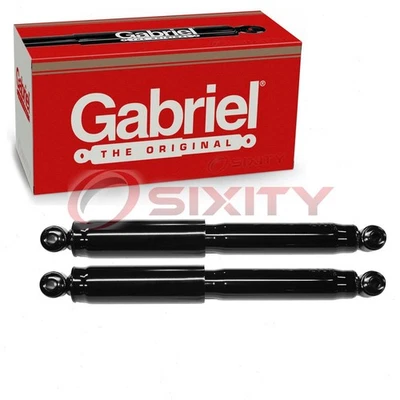 2 pc Gabriel Rear Shock Absorbers for 1996-2000 Plymouth Grand Voyager zh - Image 1 of 4