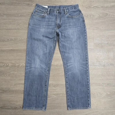 GAP Vintage Straight Leg Jeans Mens 32x30 100% Cotton Medium Wash Blue Denim - Image 1 of 4