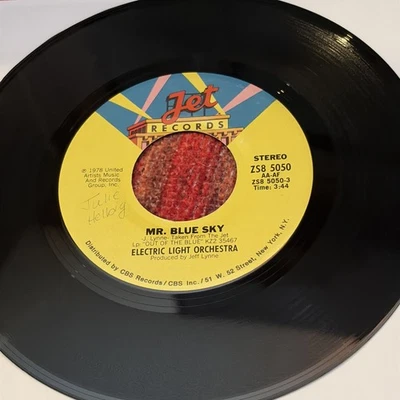 ELO Mr. Blue Sky  45 RPM - Image 1 of 3