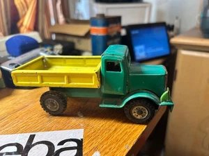 Vintage Pressblech Reibung Spielzeug LKW 6" LANG - Bild 1 von 7
