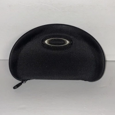 Estuche grande para gafas de sol Oakley con cremallera de lona de nailon SOLO ESTUCHE RÍGIDO Foto 1 de 4