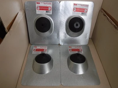 ( Lot Of 4 )  Oatey No-Calk Solar Roof Flashing 11830 1/2" – 1" - Image 1 of 3