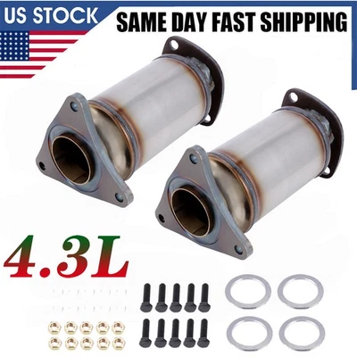 Left&Right Catalytic Converter For Lexus LS430 2001-2006 & SC430 2002-2010 4.3L Foto 1 de 4