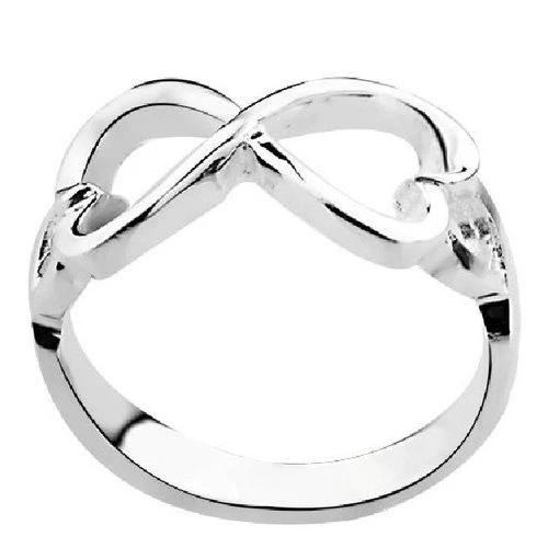 Cuore Anello Infinito Eternity Eternal Amore Cuori Infinity Amore Eterno Simbolo - Immagine 1 di 1