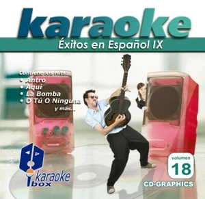 KBO-18 ÉXITOS EN ESPAÑOL IX  KARAOKE CD+G Luis Miguel Miguel Bosé OV7 Kabah - Picture 1 of 1
