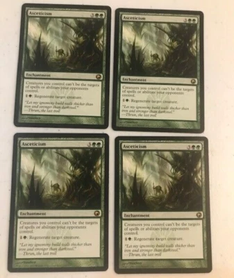 Magic the Gathering Asceticism X 4 Scars of Mirrodin Regular - Image 1 of 2