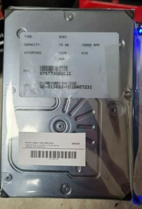 Hard Drive WHITE LABEL OEM  73GB 15K SCSI U320 80p - Picture 1 of 1