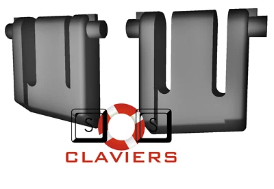 Corsair Strafe RGB Mk.2 Tastatur Spare Ersatz Bein Ständer Football - Bild 1 von 3