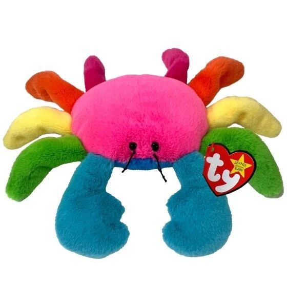 TY Beanie Babies Original Scuttle II Krebs ca 15 cm