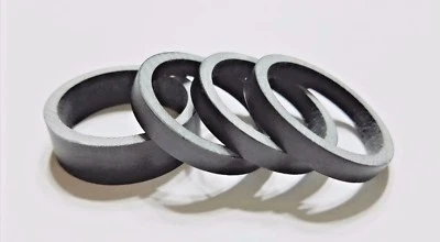 Комплект прокладок для штока гарнитуры Bluemoon Carbon Road/MTB UD матовая отделка 10 мм/5 мм 1-1/8 дюйма - Изображение 1 из 3