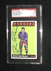 Jean Ratelle Signed 1965/66 Topps Card #25 Sgc Authenticated