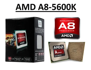 AMD A8-5600K Quad Core Processor 3.6 - 3.9 GHz, Socket FM2, 100W CPU - Picture 1 of 5