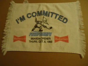 Phoenix Roadrunners 1992 IHL Hockey Handtuch Budweiser - Bild 1 von 2