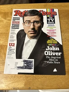 ROLLING STONE Magazine October 9 2014 John Oliver Smokey Robinson Kurt Sutter - Picture 1 of 10