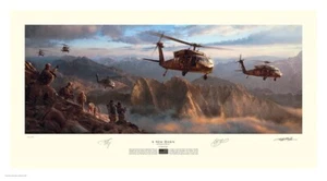 A New Dawn Operation Enduring Freedom UH-60 Black Hawk Afganistán Matt Hall - Imagen 1 de 6