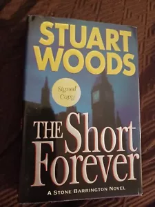 Stone Barrington The Short Forever by Stuart Woods HC/DJ SIGNED MAKE OFFER - Picture 1 of 6
