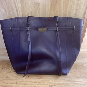 Zac Posen  Beautiful Plum  Large Hand Purse - Picture 1 of 18