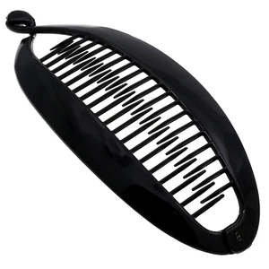 Paris NV135 French Large Banana Clip Hair Comb, Flexible Banana Clips Hair for T - Picture 1 of 8