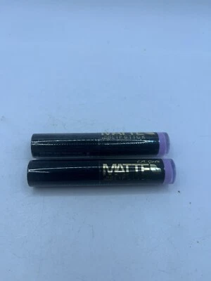 2 X  LA Girl Matte Flat Velvet Lipstick Pink Purple  Shade Brand New And Sealed - Image 1 of 4