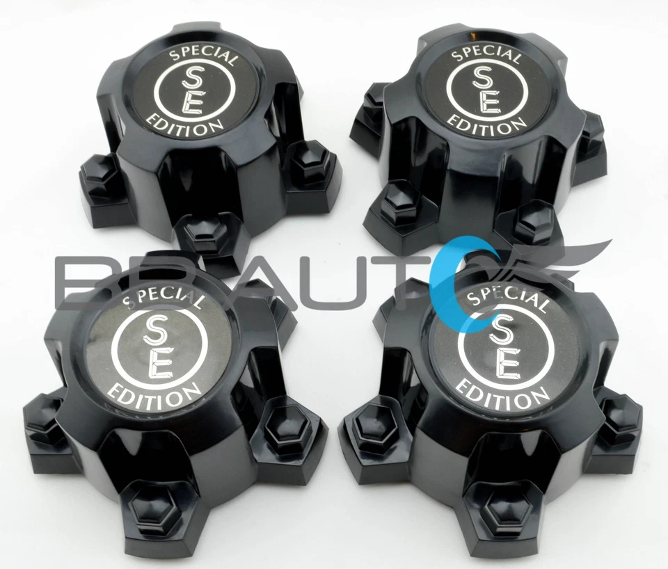 83-94 CHEVY S10 BLAZER GMC S15 JIMMY SONOMA RALLY WHEEL CENTER CAPS SET OF 4 NEW - Image 1 of 4