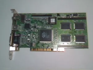 ATI 3D Rage II+DVD NTSC TV-OUT 4MB PCI Video Graphics Card 109-37900-10 Svideo - Picture 1 of 8