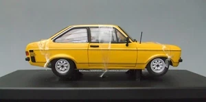 SunStar 4620R ...Ford Escort MKII 1600 sport.. signal YELLOW.. 1 18..RHD..BNIB.. - Picture 1 of 13