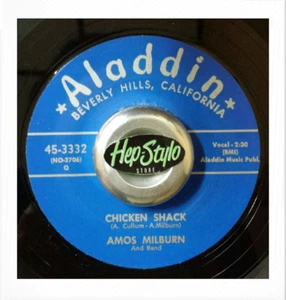45Re✦AMOS MILBURN✦"Chicken Shack/One Scotch, One Bourbon,One Beer"✦R&B Pounders♫ - Picture 1 of 1