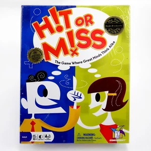 Gamewright 2006 Hit or Miss Family Party Game Mensa Select Winner Nuovo Sigillato - Foto 1 di 7