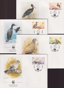 Gibraltar 1991 Fauna, Aves WWF - FDC - Imagen 1 de 1