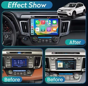 10.1" Android12 For Toyota RAV4 2013-2018 Apple Carplay Car Stereo Radio GPS 64G - Picture 1 of 13