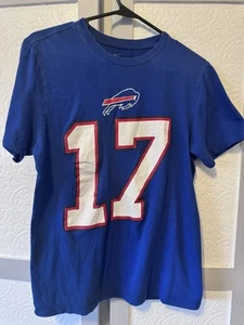 Nike T-Shirt S Herren Vintage Y2K BUFFALO BILLS 17 Josh Allen Trikot - Bild 1 von 3