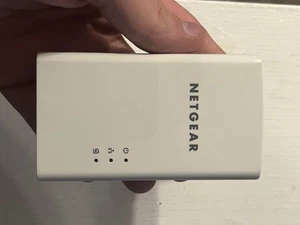 Netgear Powerline 1200 PL1200S Ethernet Port Wall-Plug-In Extender - Afbeelding 1 van 6