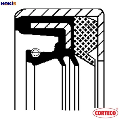 SHAFT SEAL DIFFERENTIAL 12019323B FORSHAFT SEAL DIFFERENTIAL 12019323B FOR DEUTZ - Image 1 of 4