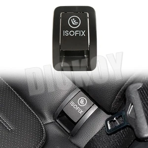 1x For Mercedes-Benz GLC300 2023-2025 Black Child Seat Hook Anchor ISOFix Cover - Picture 1 of 7