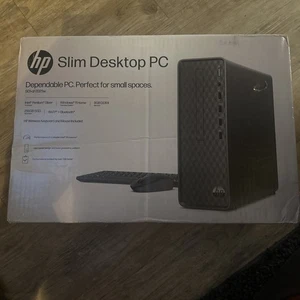 Neu HP Slim Desktop PC S01-AF2023W Pentium Silver J5040 2,0GHz 8GB RAM 256GB SSD - Bild 1 von 2