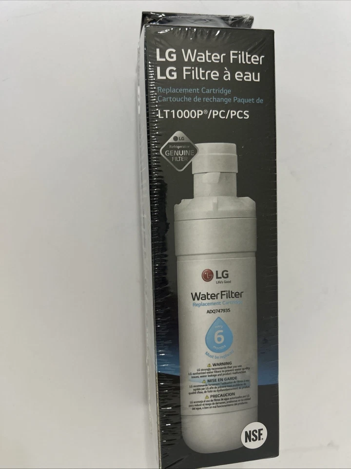 LG LT1000P 6Month / 200Gal Capacity Replacement Refrigerator Water Filter (NSF42, NSF53, NSF401)