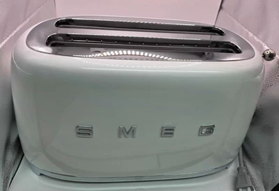 SMEG 50's Retro Style 2 Wide Slice Toaster-Cream - Image 1 of 4