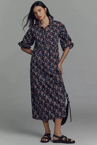 Neu mit Etikett Anthropologie The Bettina abgestuftes Shirtkleid von Maeve Gr. Große - Bild 1 von 3