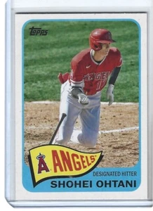 2021 Topps - 1965 Topps #T65-4 Shohei Ohtani - Los Angeles Angels - Bild 1 von 2