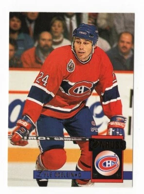 Vintage 1993-94 Donruss Hockey #167, Lyle Odelein - Montreal Canadiens - Image 1 of 2
